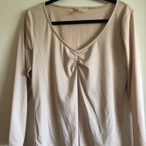 H&m pastel pink business casual long sleeve🤩